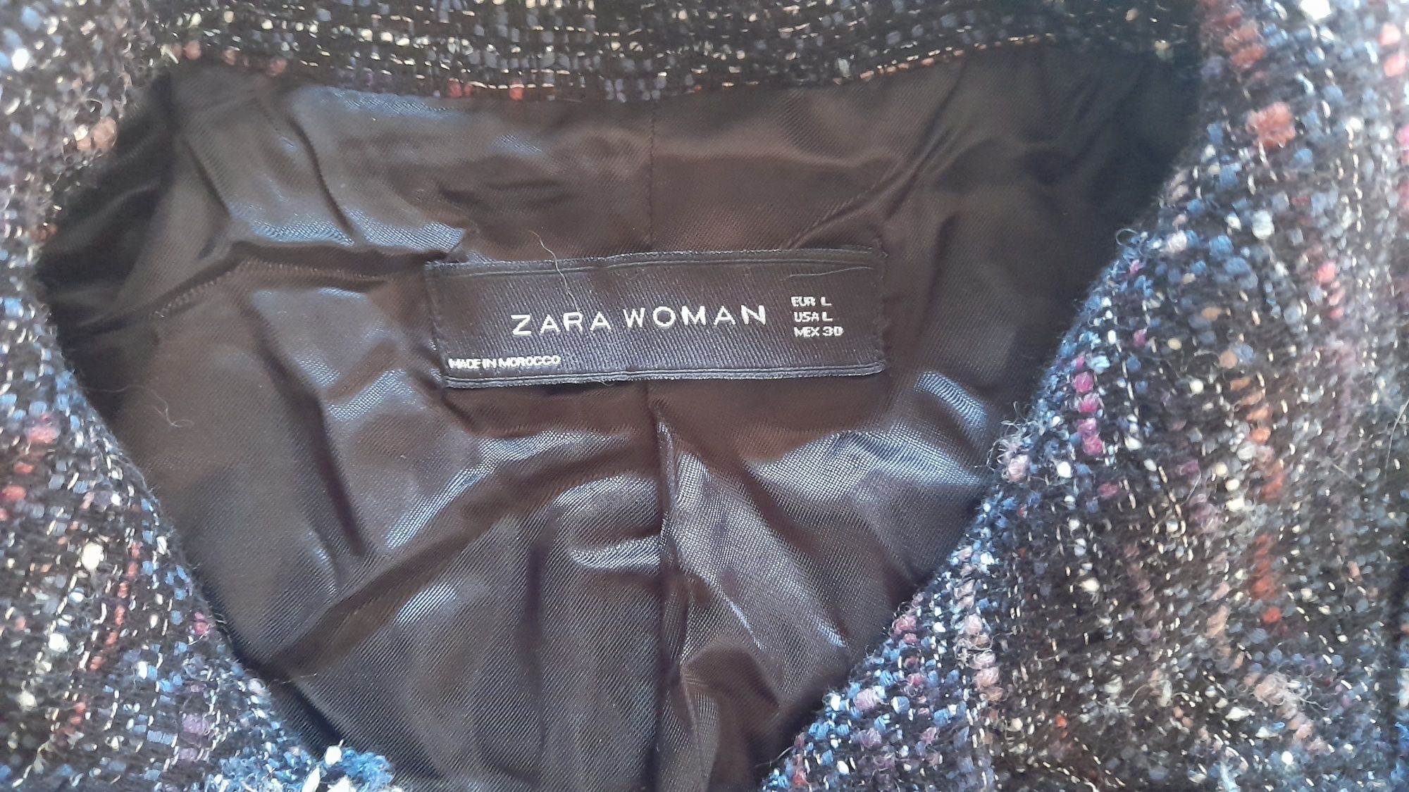 Casaco com franjas Zara