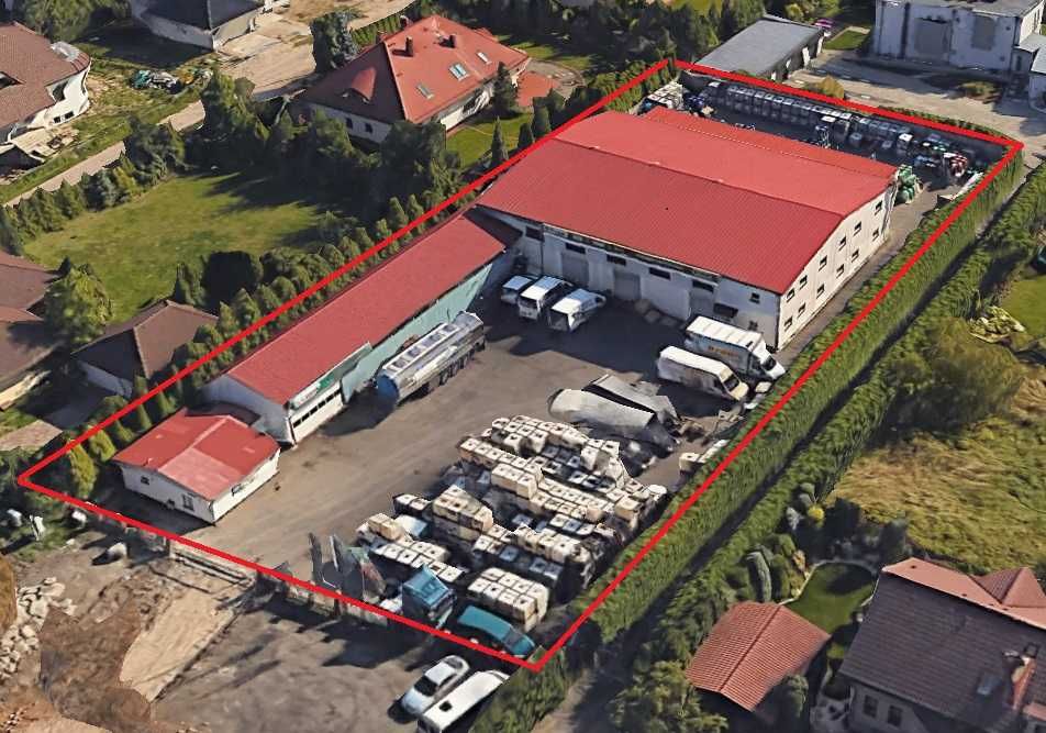 Biura 250m2 i hala magazynowa 160m2 na wynajem