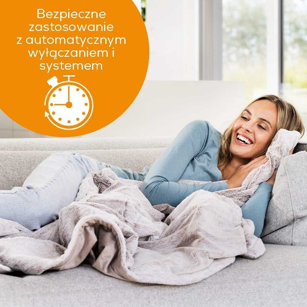 Koc elektryczny beurer HD75 beże i brązy 100 W