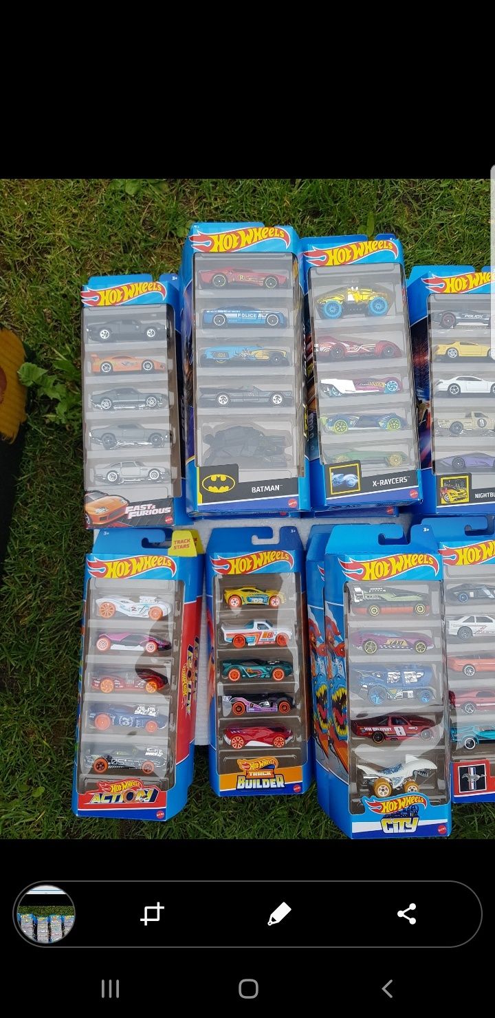 5 pak, hot wheels autka 5pack resoraki