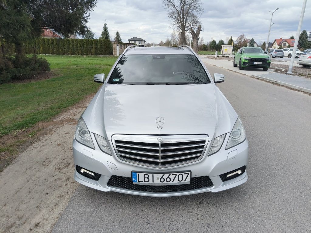 Mercedes-Benz E Klasa 2011r 3.0D V6 4Matic Pakiet AMG