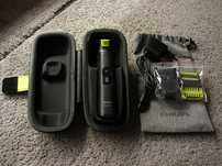 Golarka Philips OneBlade Pro QP6541/15 + nasadki + ładowarka + etui
