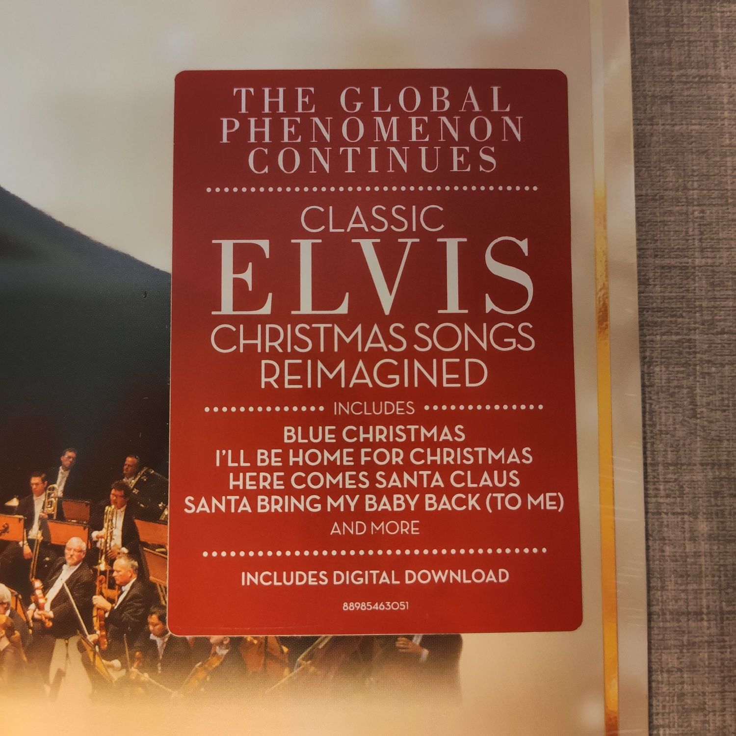 Christmas with Elvis and the Royal Philharmonic Orchestra LP / Винил