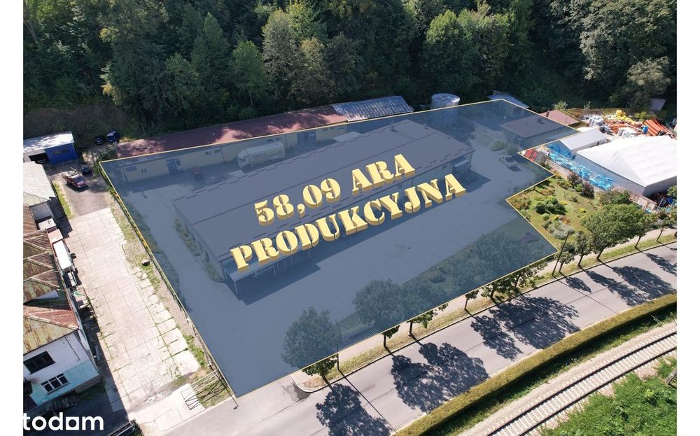 Cały obiekt - 4 budynki magazynowo-usługowe, działka produkcyjna