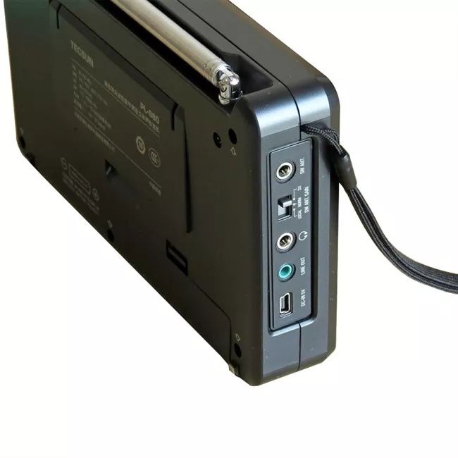 Всеволновый радиоприемник Tecsun PL-880 ДВ СВ КВ SSB FM Li-Ion 3,7 В