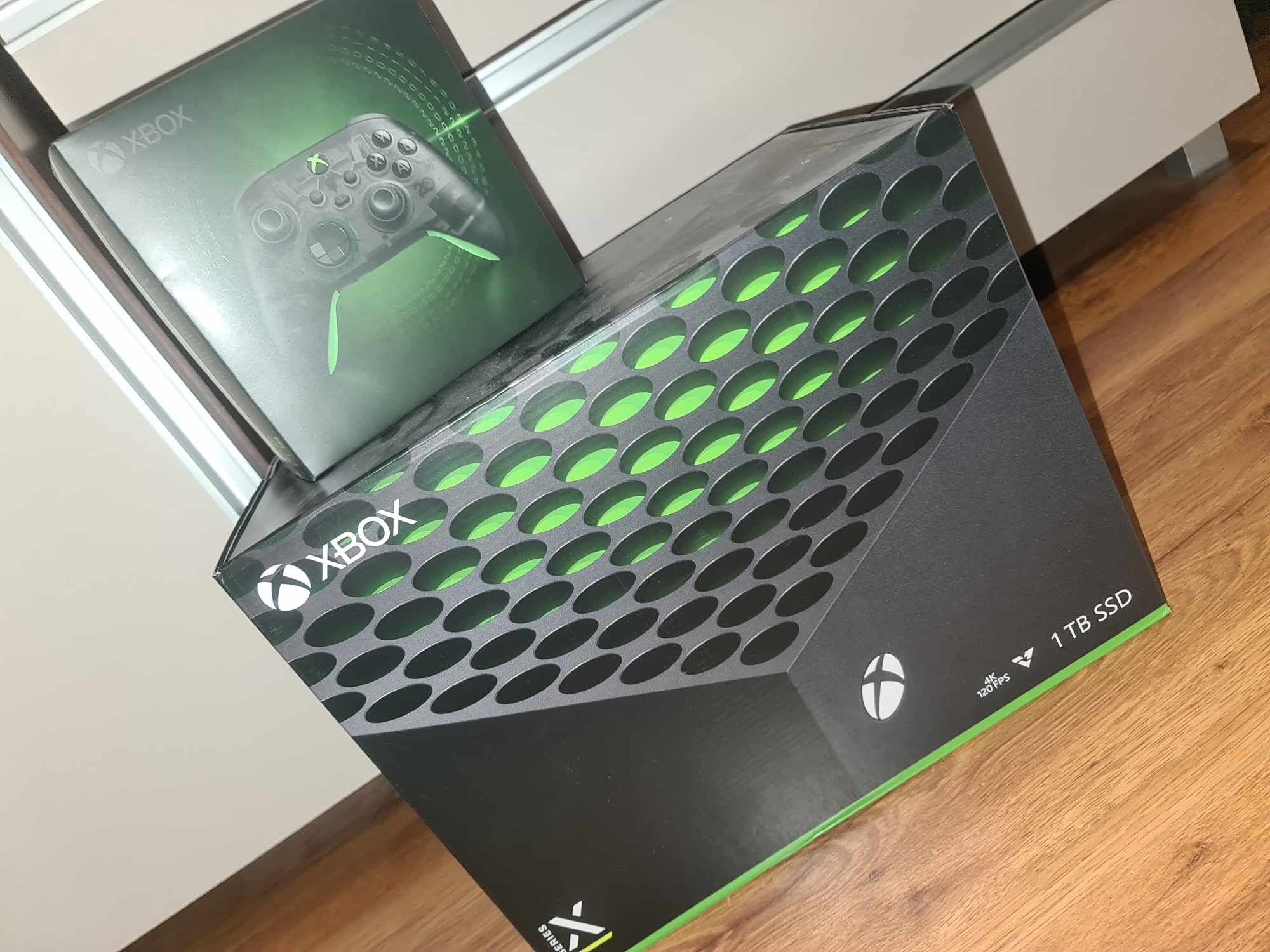 Xbox series X z kierownica