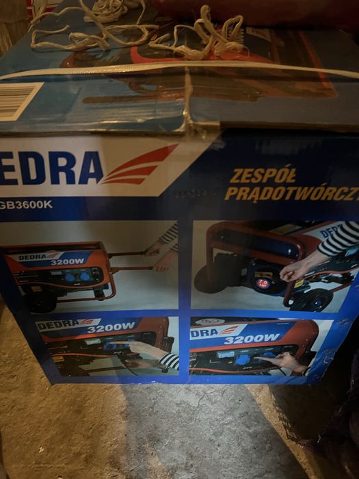 Бензиновий генератор DEDRA DE GB3600K