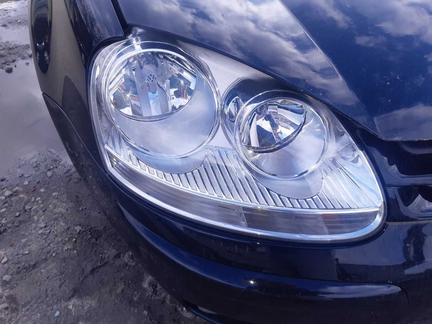 Golf 5 V 1.4 16v - lampa lampy przód KOMPLET EUROPA