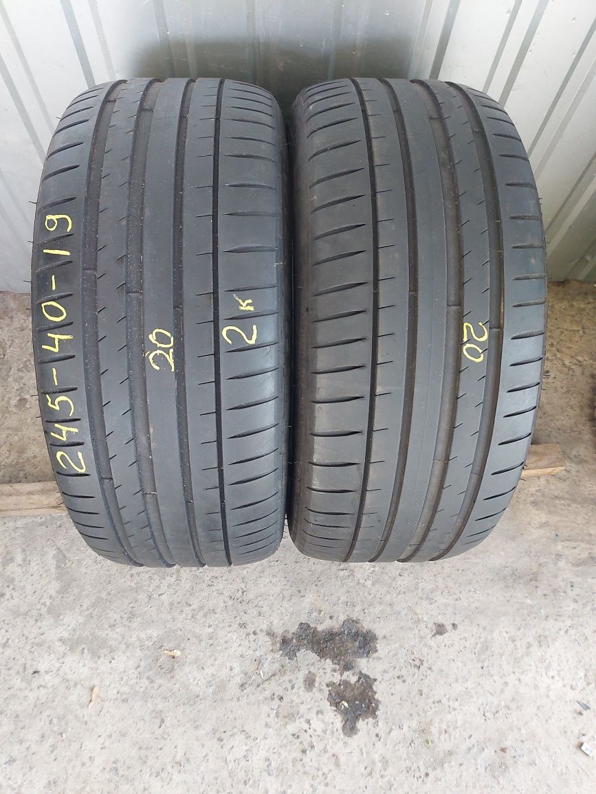 245/40 R19 98Y Michelin пара шин 2шт 2020року