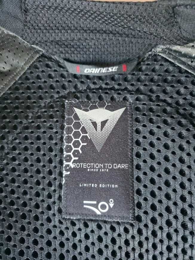 Casaco pele DAINESE Valorosa 50th LTD QDF Black - 600€