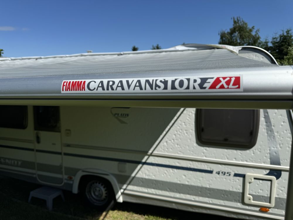 Roleta markiza w futerale CaravanStore 410 XL Royal Grey - Fiamma
