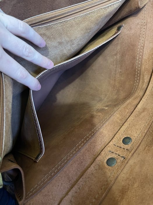 Чоловічий шкіряний портфель mastak