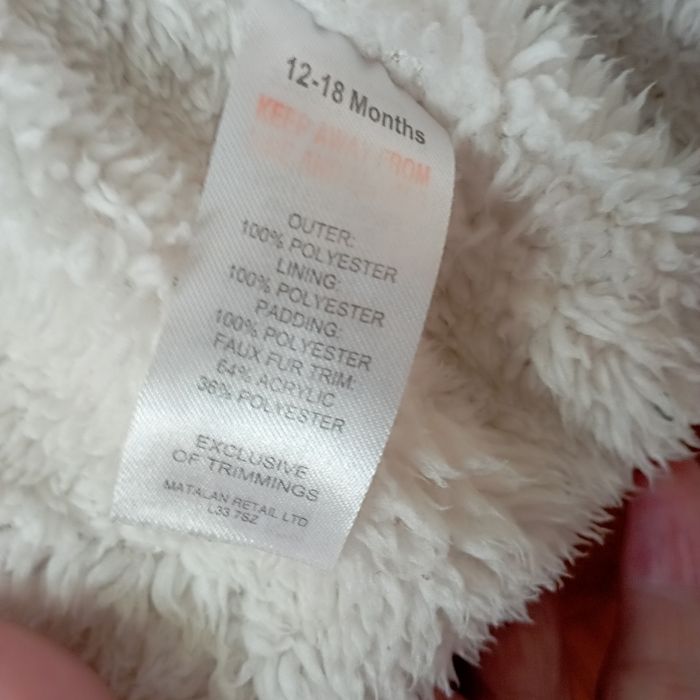 Зимняя куртка на девочку 1,5-2 года