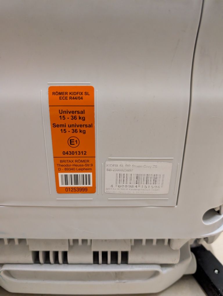 Cadeira Auto ROMER isofix 3.5 a 12 anos