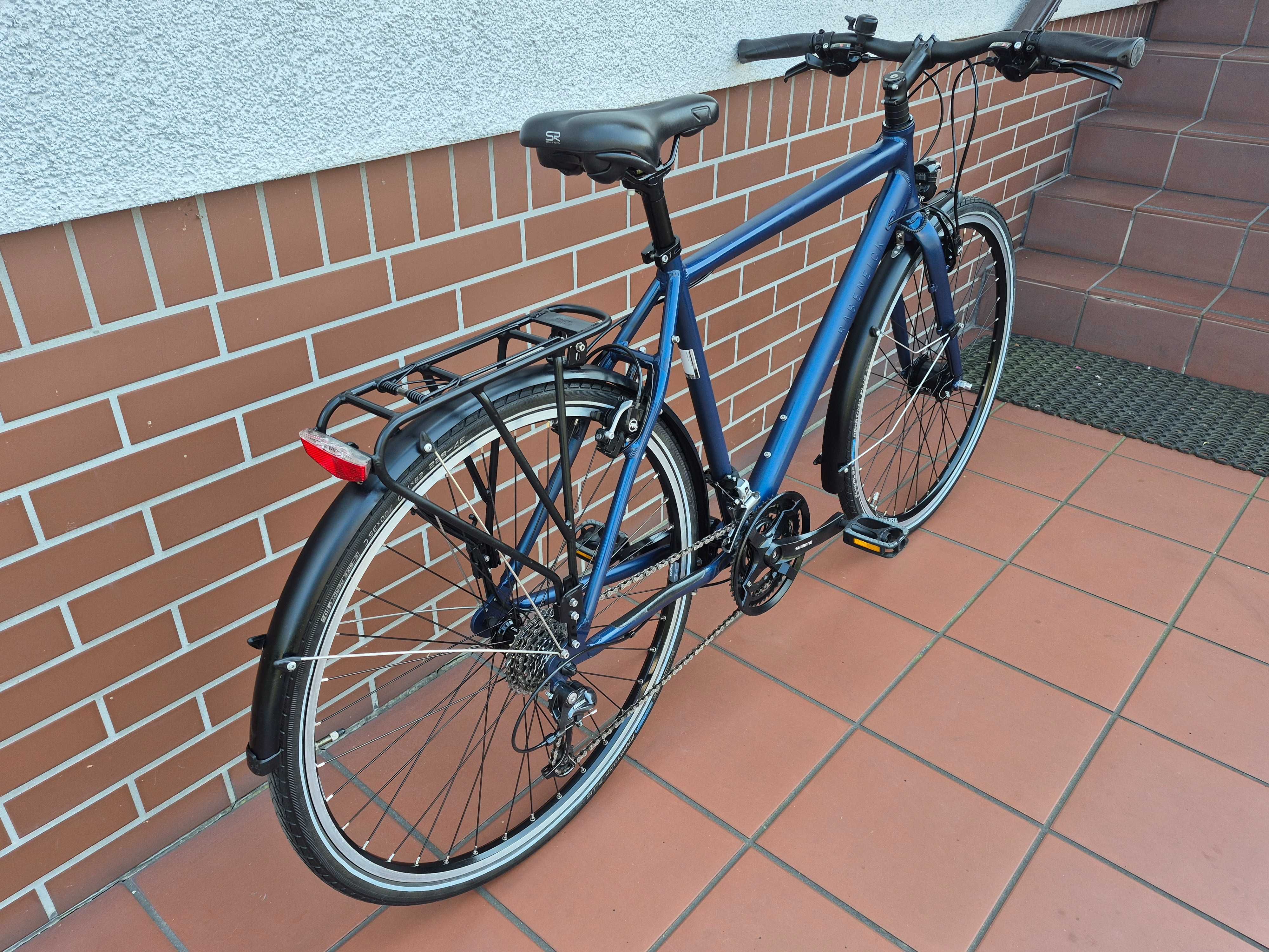 Rower niemiecki Rabeneick Rama 55cm Shimano Deore