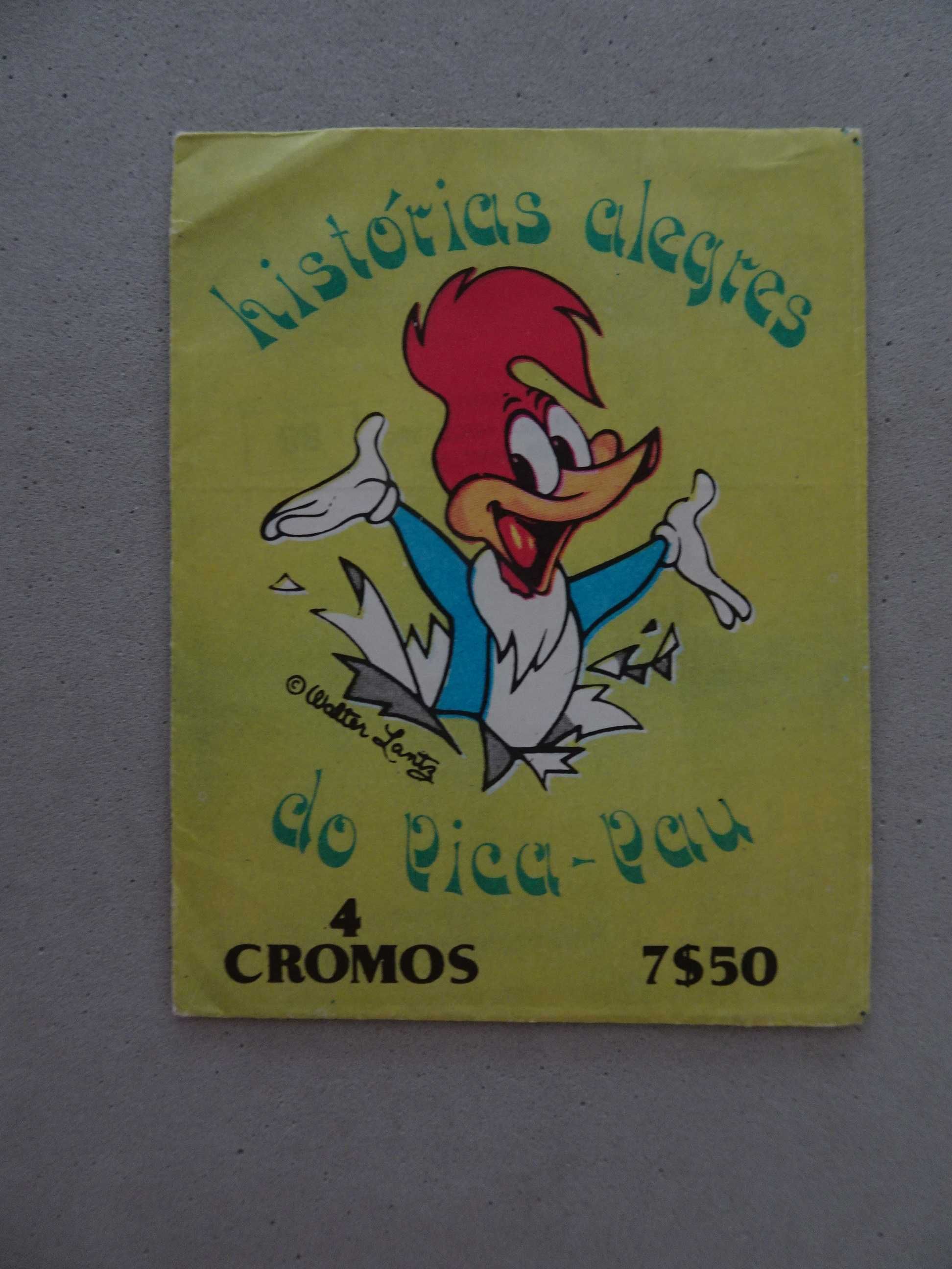 Carteira de cromos fechada - Histórias Alegres do Pica-Pau