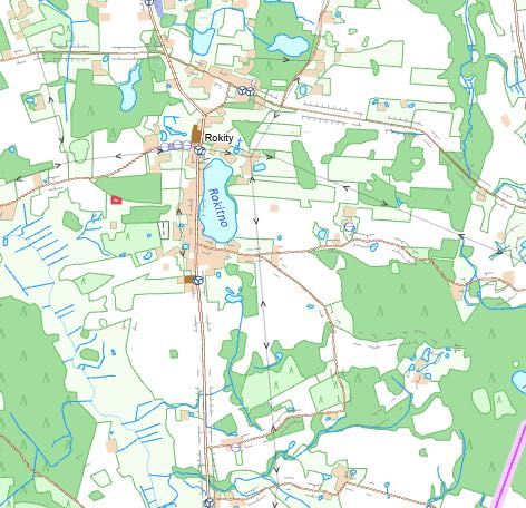 Działka budowlana z MPZP na Kaszubach w miejscowości Rokity (1332m2)