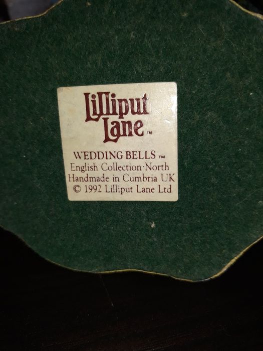 Coleção rara 8 miniaturas Liliput Lane Cottage tipico inglês