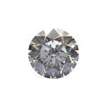 Diament naturalny, brylant 0.30ct J/IF 3xExcellent. Raport IGI.