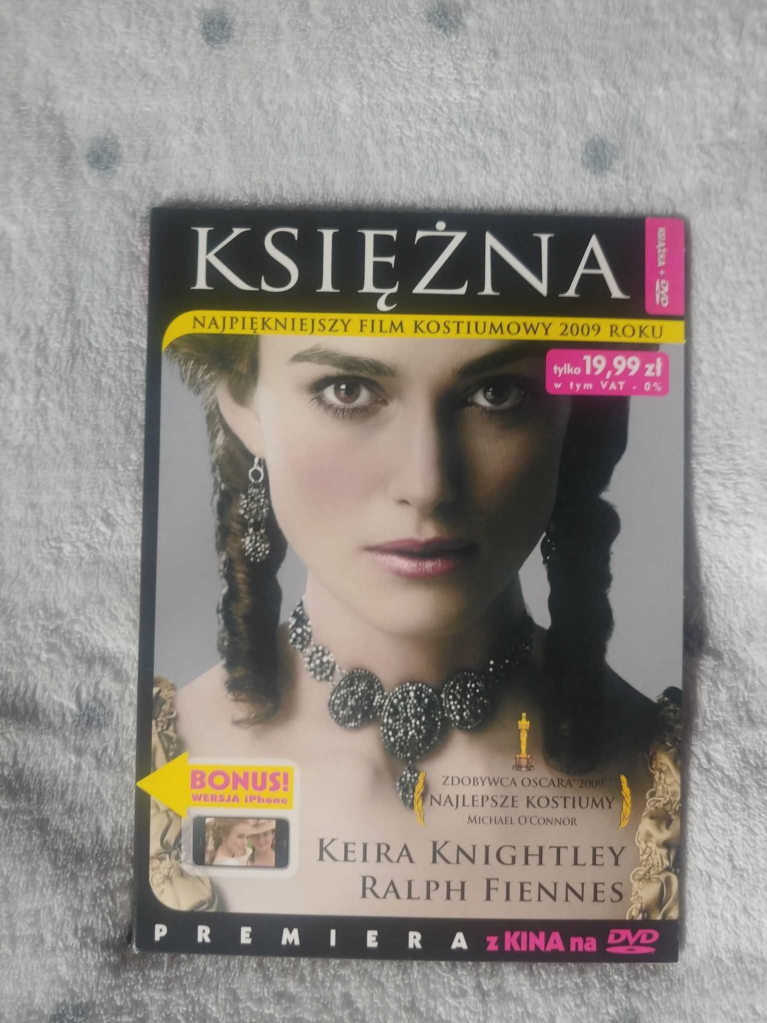 Film z Keirą Knightley "Księżna" (DVD)