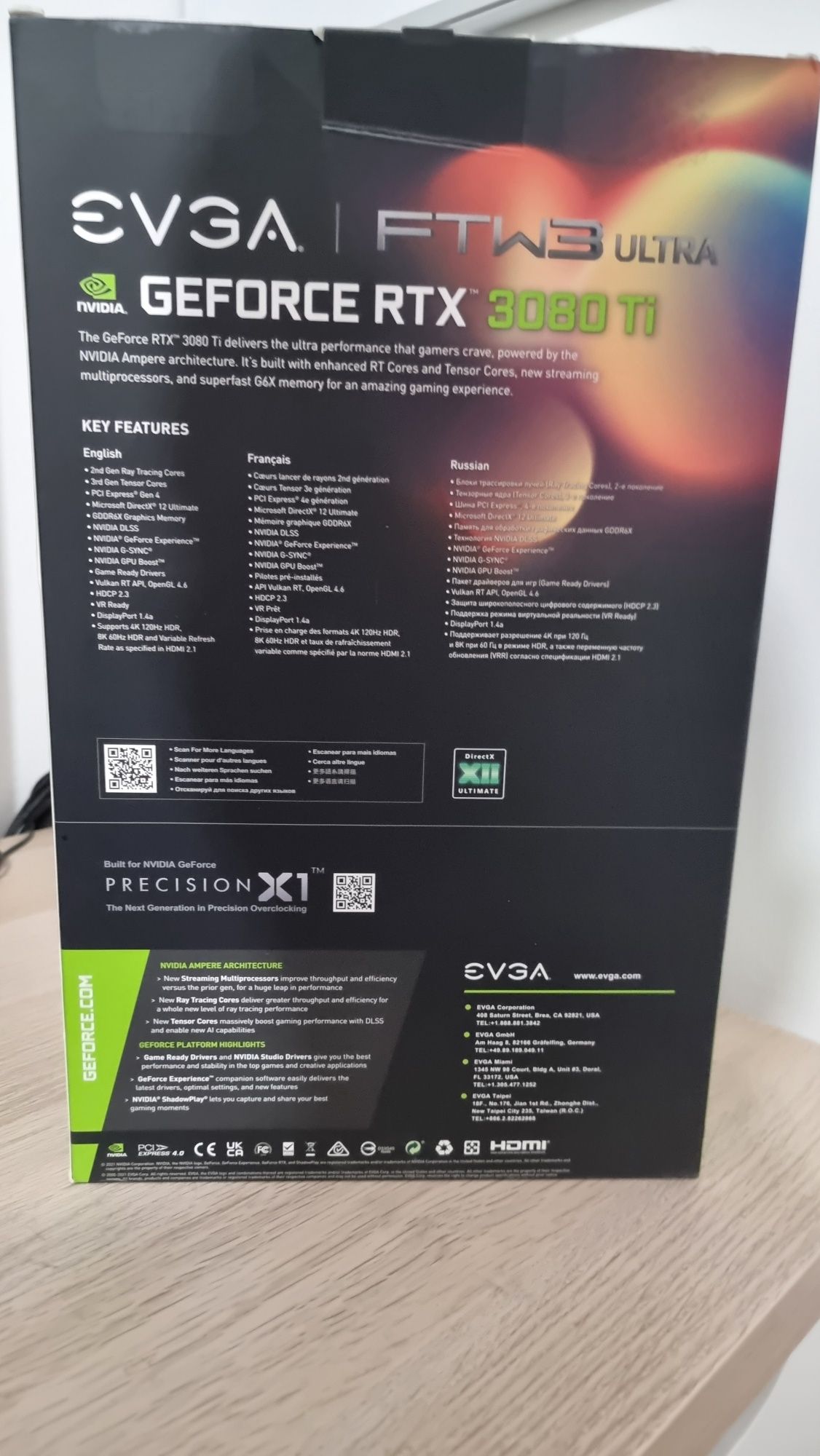 EVGA GeForce RTX 3080 Ti FTW3 12GB