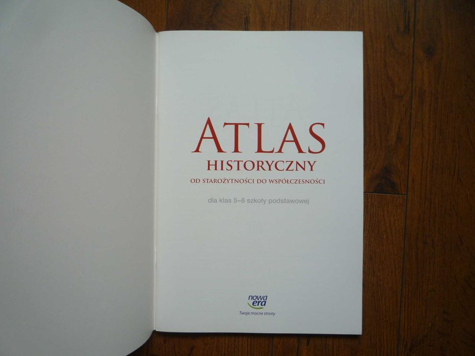 Atlas historyczny dla klas 5-8 Podręcznik Historia i Społeczeństwo