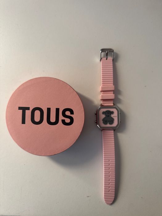 relógio tous rosa