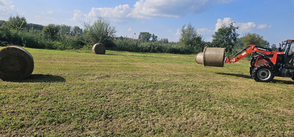 Siano  2025. Zbite KUHN   balot siatka