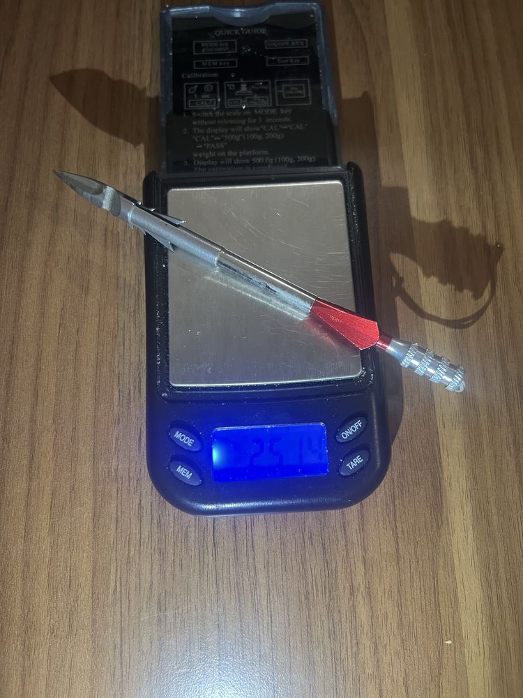 Proca nowa wędkarska metalowa strzały do procy bełty
