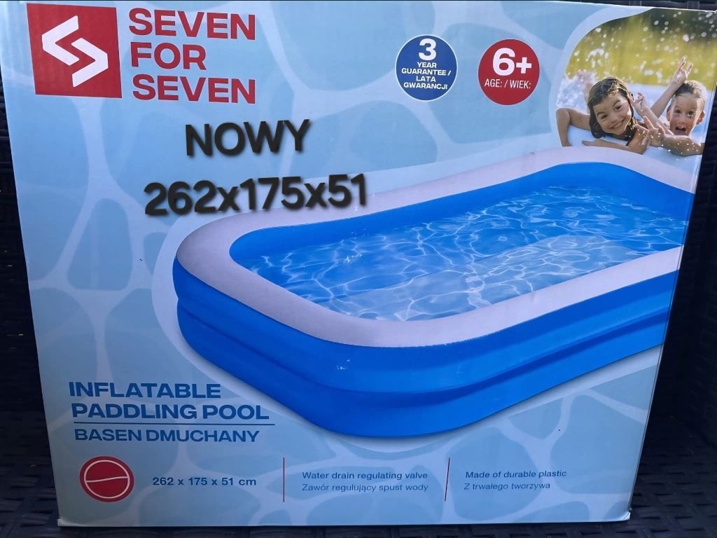 Basen nowy ogrodowy