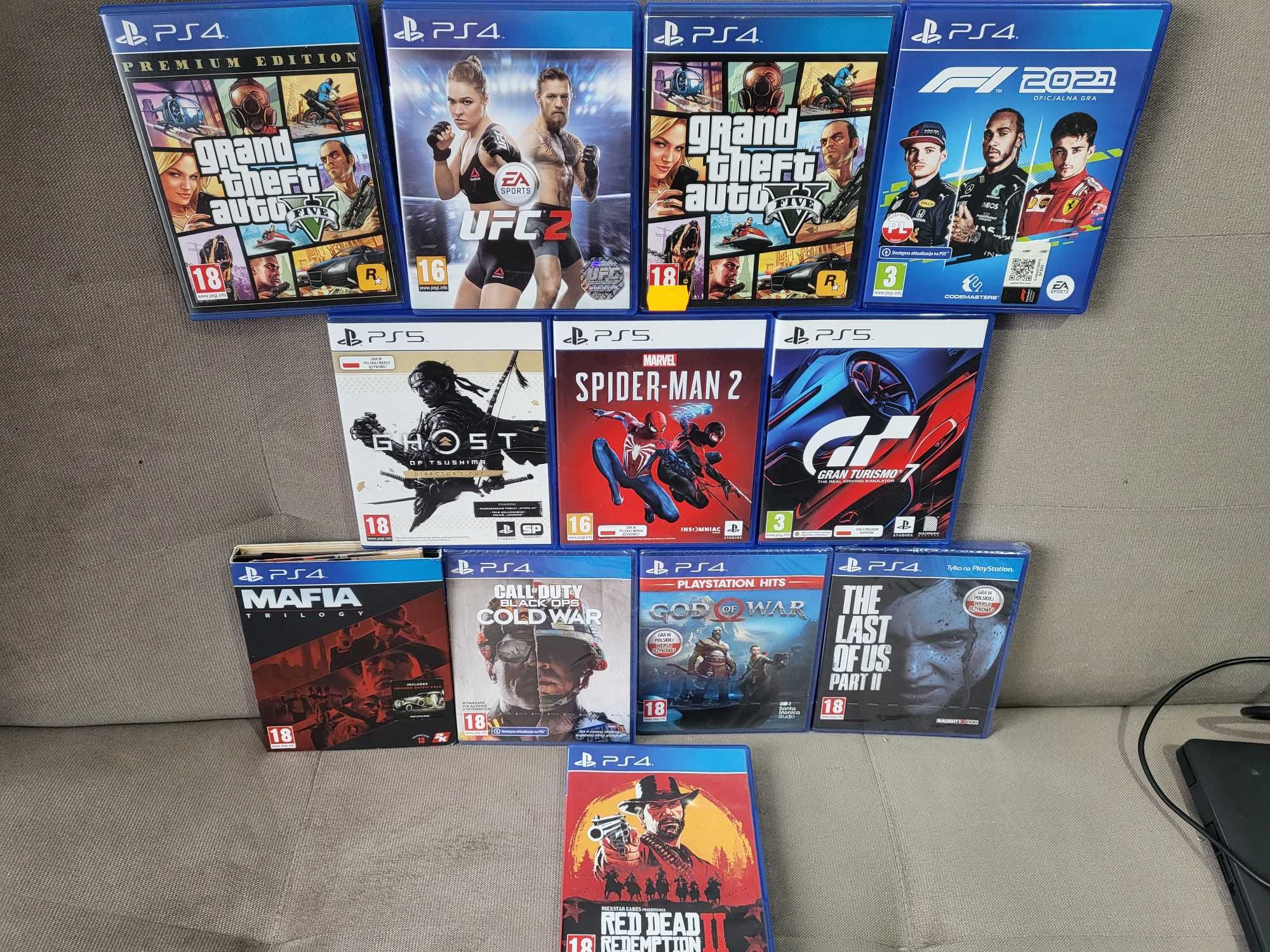 Playstation 5 z napedem + pad + super gry /mozliwosc zamiany