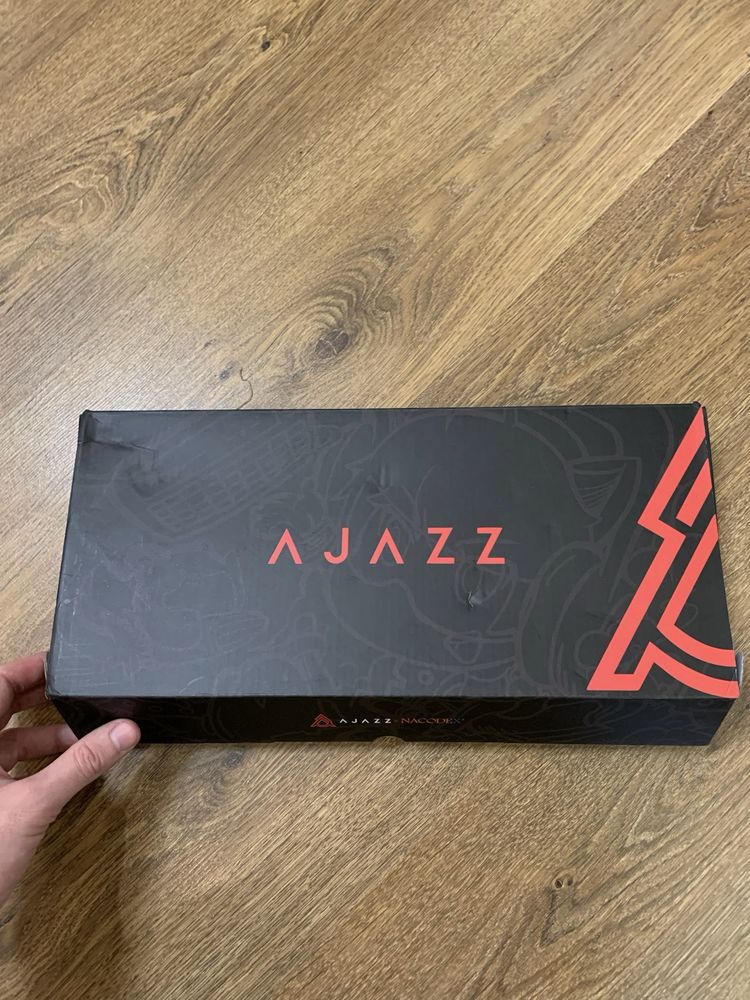 Ajazz ak820 pro клавіатура механічна, з екраном, ігрова клавіатура