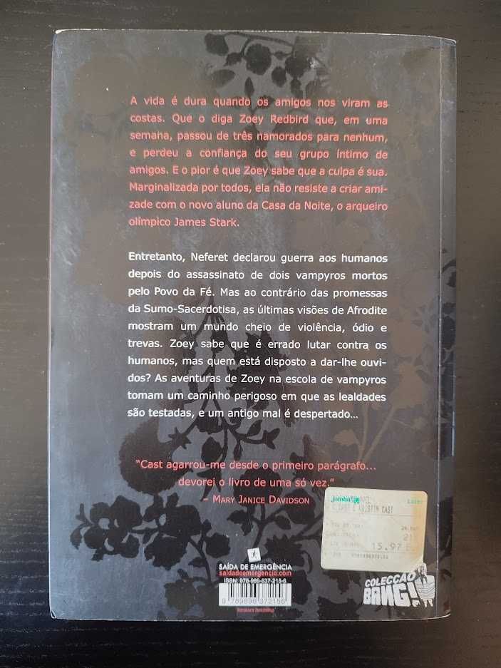 (Env. Incluído) Indomável de Kristin Cast e P. C. Cast