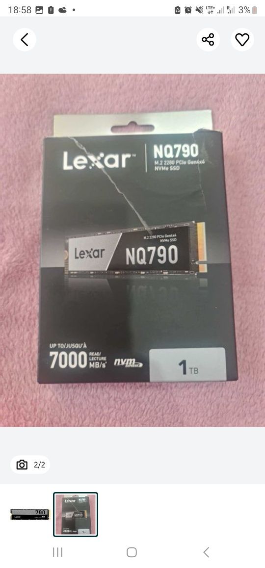 Dysk Lexar NQ790 1TB SSD