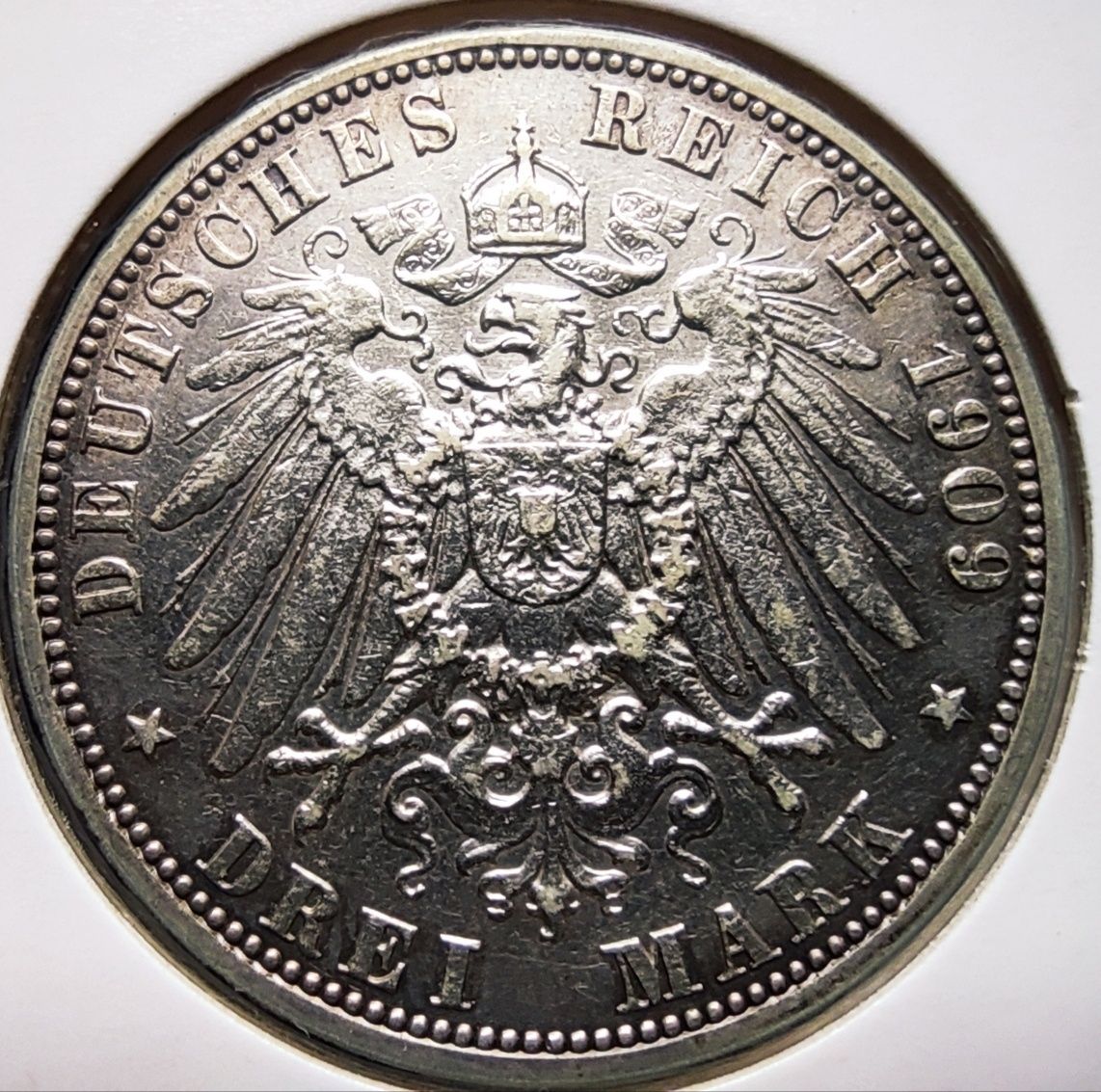 3 marki 1909 Hamburg