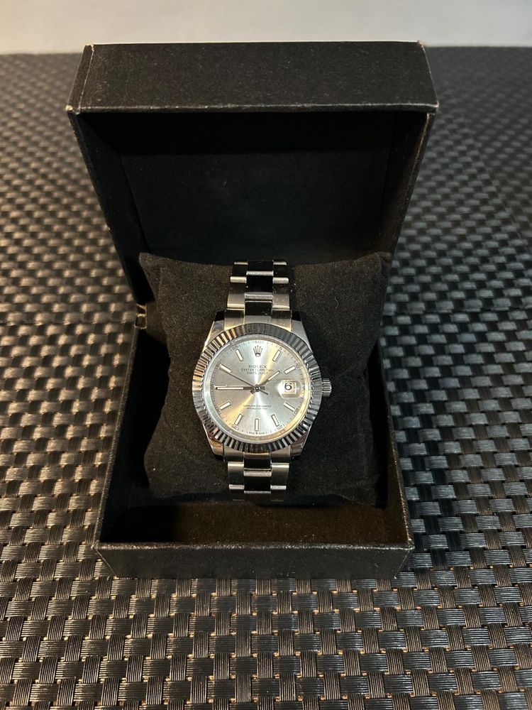 Zegarek Datejust Oyster steel silver