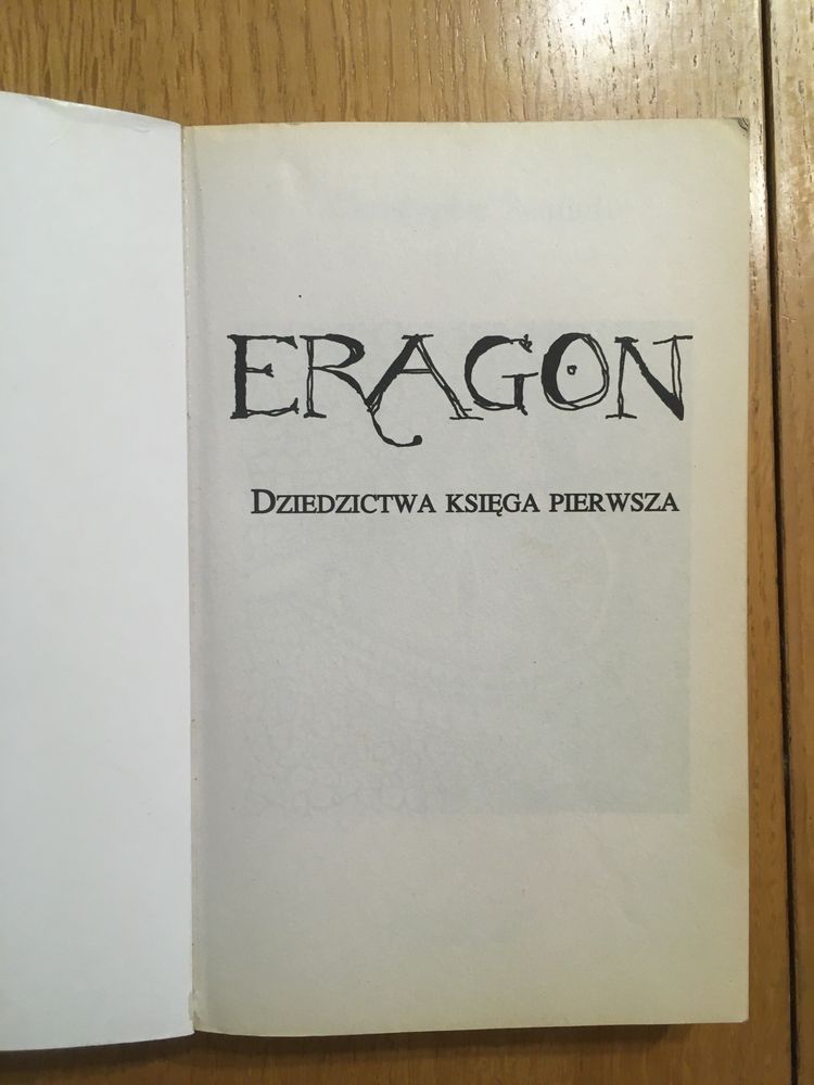 Książka Eragon