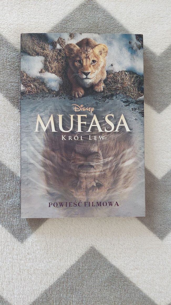 Książka Mufasa Król Lew  powieść filmowa