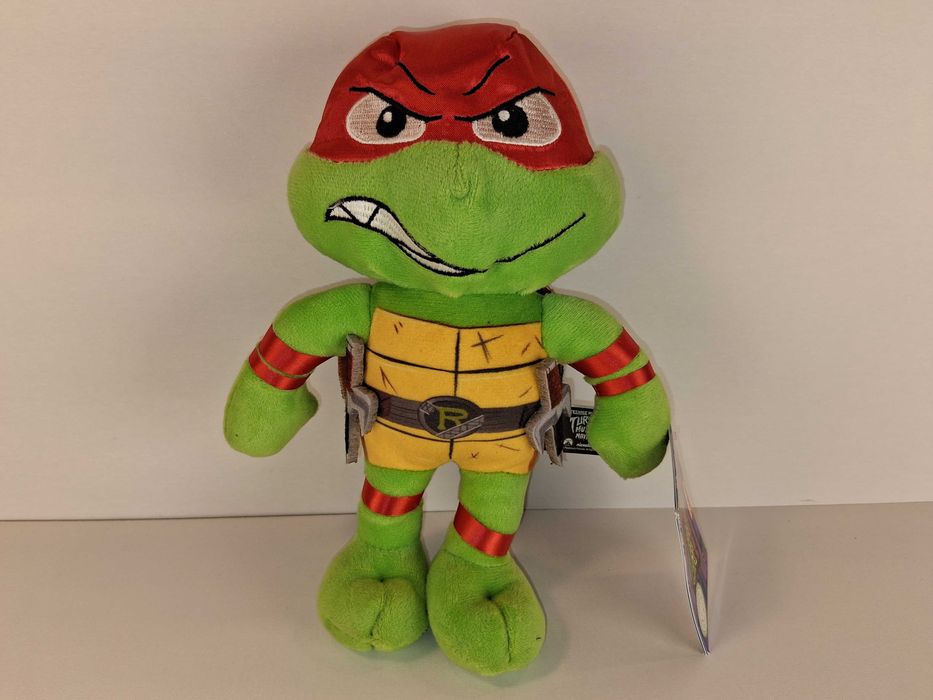 B134 Pluszak Wojownicze Żółwie Ninja Raphael Maskotka Nickelodeon