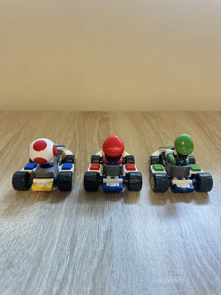 3 Bonecos Super Mario Kart