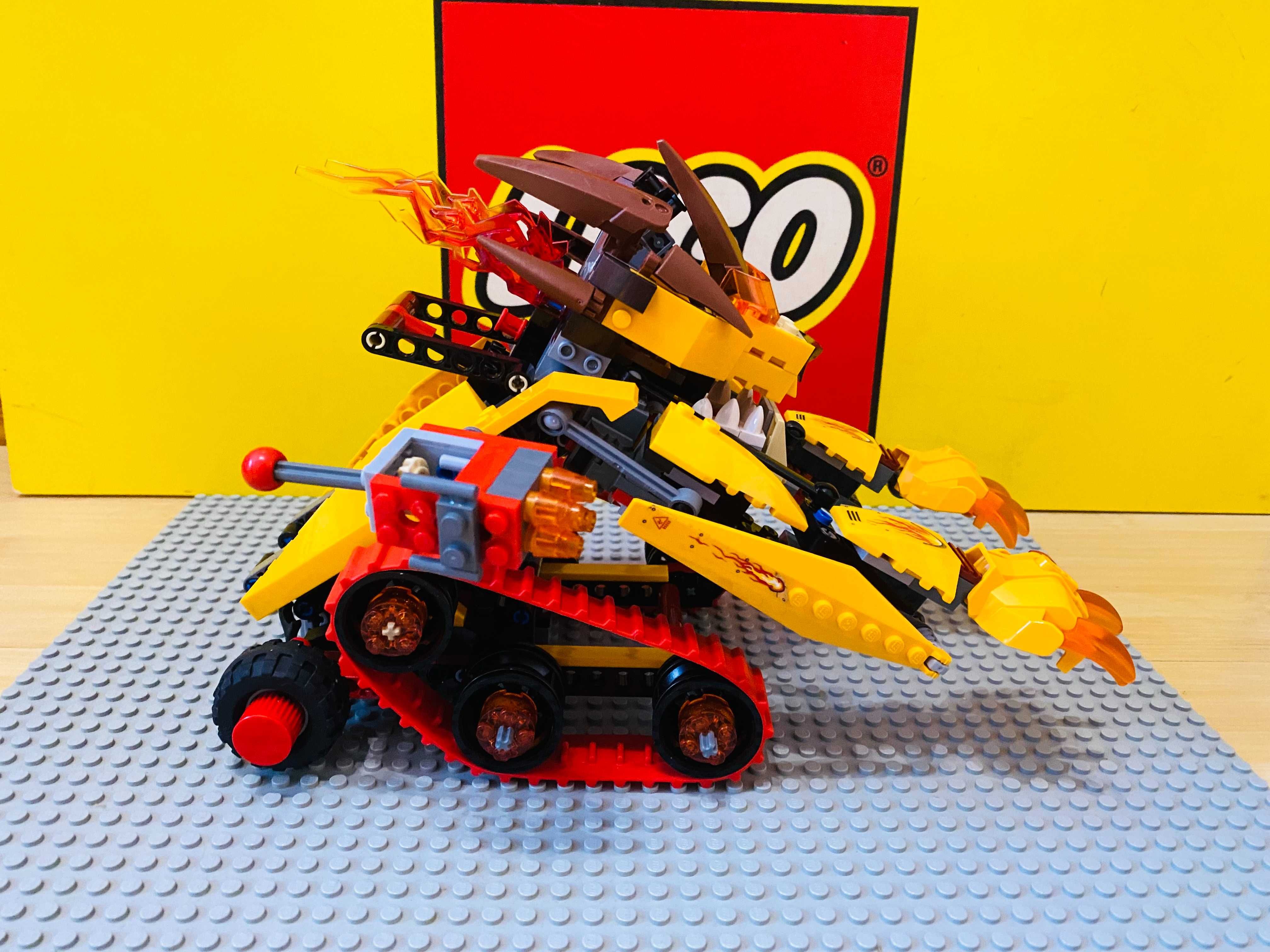 LEGO CHIMA 70144 LAVAL'S FIRE LION Ognisty Pojazd Lavala LEW klocki