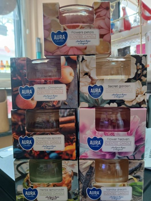 Velas aromáticas vários cheiros