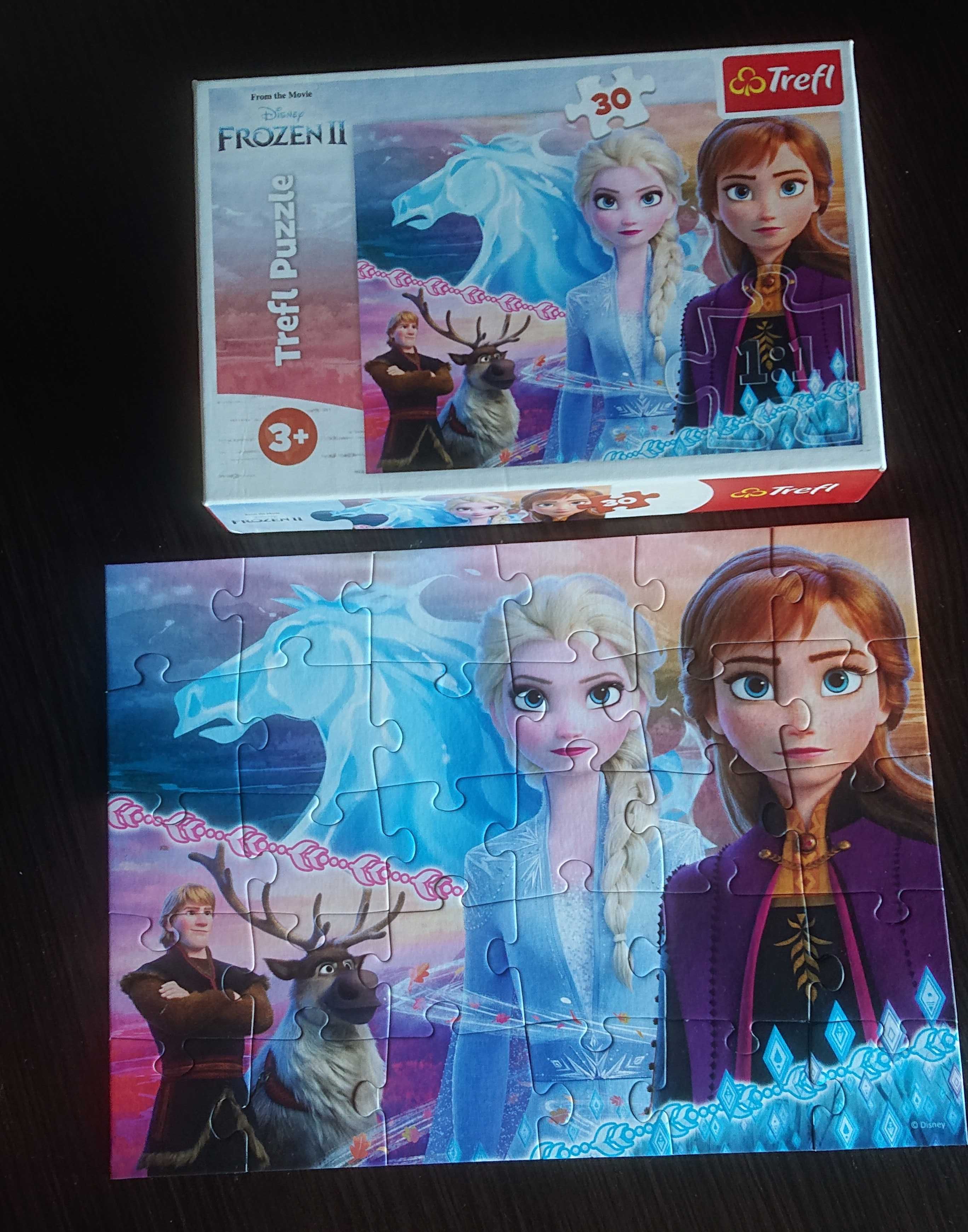 Puzzle Kraina lodu / Elsa i Anna / Trefl / 30 elementów