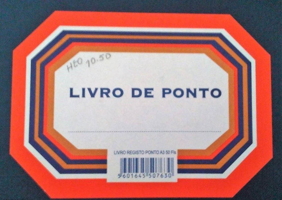 Livro Ponto Firmo A3 50 Páginas