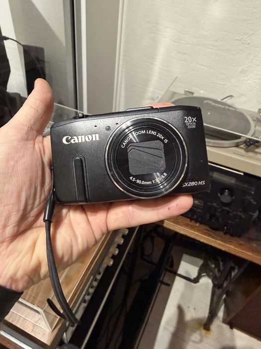 Aparat cyfrowy Canon SX280hs + ładowarka + karta 32g