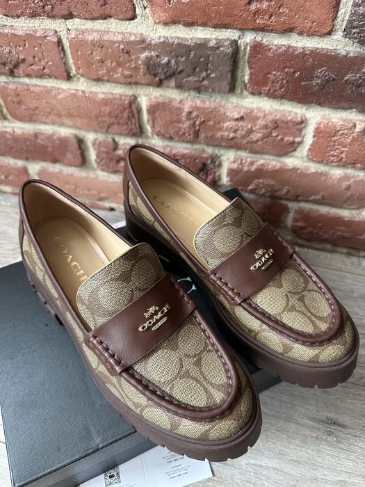 Стильні лофери Coach, 38 розмір