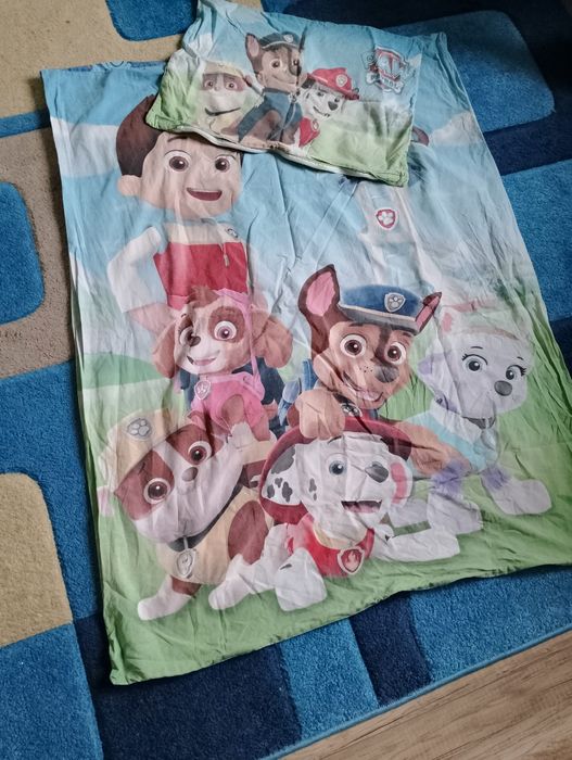 Komplet pościeli Psi Patrol plus kołdra i poduszka
