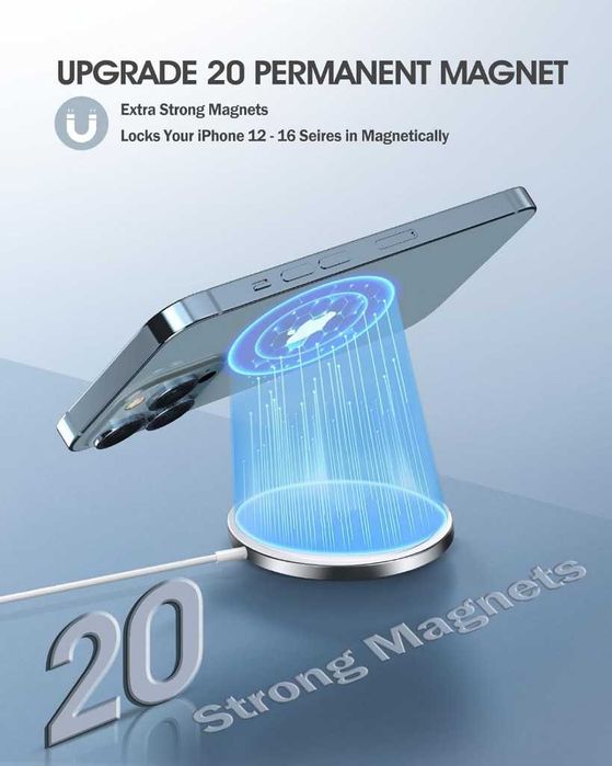 Bezprzewodowa ładowarka do iPhone 2 szt.