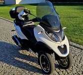 Piaggio mp3 500 homologacja L5E na Kat B