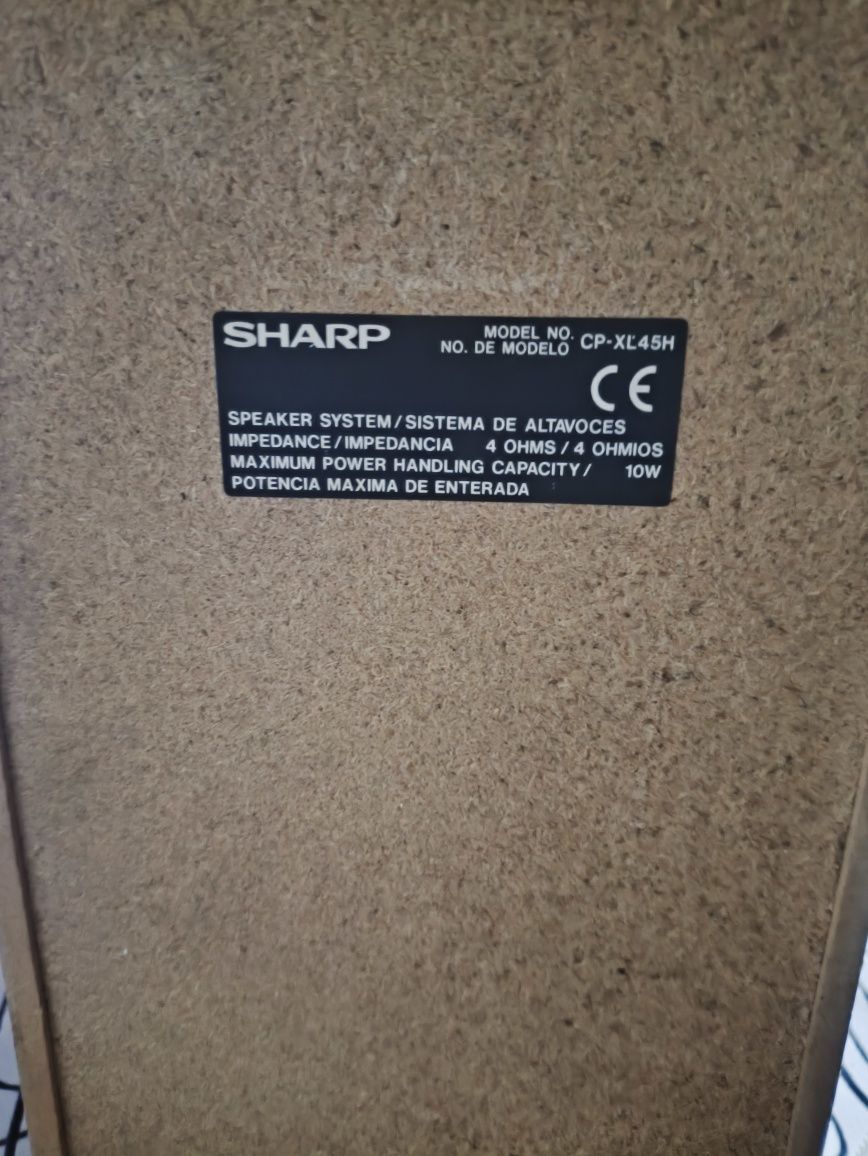 Głośniki SHARP model CP-XL45H